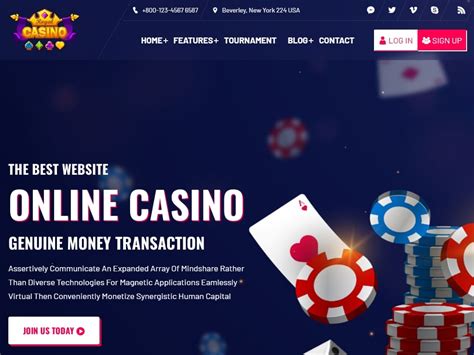 лендинг онлайн казино